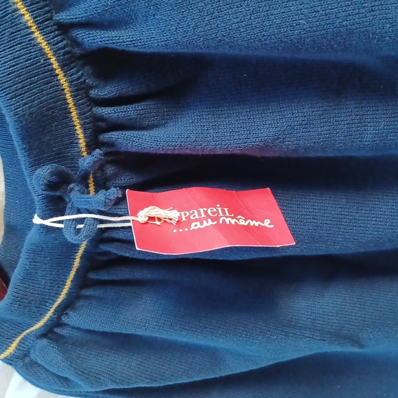 323 DU PAREIL sweat skirts for girls Size 12 Blue - Picture 6 of 9